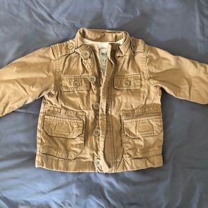 Zipper and button up jacket